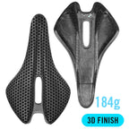 RYET Full Carbon T1000 3D Printed Saddle Bicycle Saddle for Road MTB Gravel Bike Seat Cushion Bicycle Accessories 250*150mm