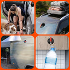 2/4Pcs Suction Cup Hooks Strong Vacuum Car Side Tarp Suction Cup with 4/8 Hooks Durable Camping Bathroom Suction Cup Maximum