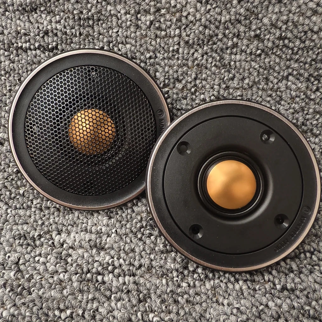 3 Inch Tweeter Speaker Driver 82mm Dome Gold Film 4 Ohm HiFi DIY Treble Unit
