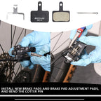 25 Pairs BUCKLOS BRP-01 Disc Brake Pads Ceramic Resin MTB Hydraulic Brake Pads Durable Bicycle Brake Pad for SHIMANO B01S B05S