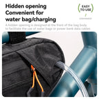 Qunature Bikepacking Bag Bike Frame Bag Large-capacity Waterproof Mtb&Road Bike Cycling Bag Wear-resistant Extra Long