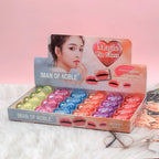 Wholesale 24pcs Sequin Lip Gloss Cute Heartshaped Colorchanged Girls Woman Kawaii Natural Moisturizing Lips Makeup Bulk