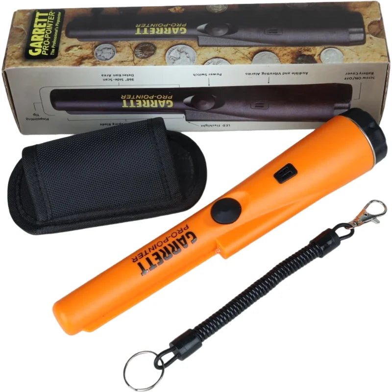 Metal Detector High-precision Hand-held Positioning Rod Outdoor Detector Waterproof Underground Treasure Hunter Digger Kit Gem