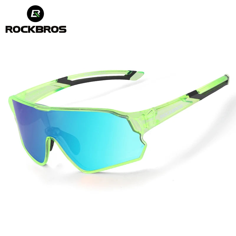 ROCKBROS Sunglasses Girls Boys Polarized Photochromic Goggles Children Out Sports Riding UV Radiation Protection Eyeglasses