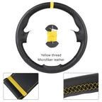 Custom For Mercedes Benz W176 W246 A-Class C-Class W204 C117 C218 X218 W212 C207 Car Steering Wheel Cover Microfiber Leather
