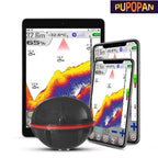 PuPoPan  Wireless Bluetooth Smart Sonar Fish Finder 48m/160ft Fish Finder Portable Outdoor Fishing Equipment For IOS Android