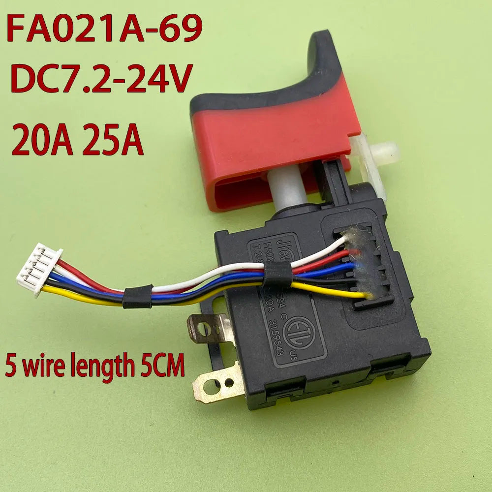DC 7.2-24V 20A 25A