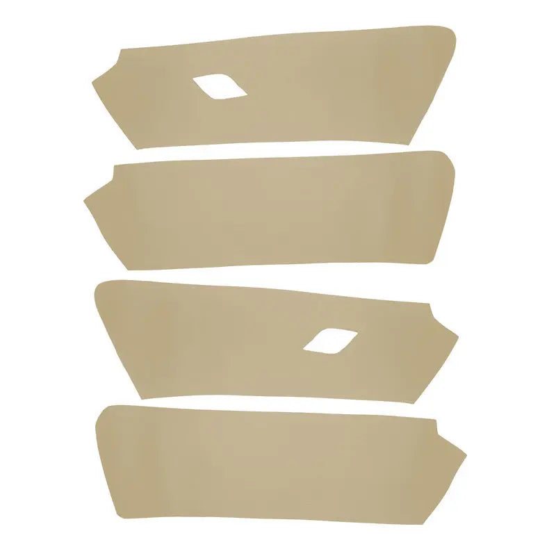 Soft Leather Armrest Cover For VW Golf 7 2014 2015 2016 2017 2018 4pcs Car Door Panel Armrest Cover Sticker Trim Interior Parts