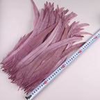 50Pcs 35-40cm Rooster Tail Feathers for Crafts Carnival Accessories Natural Long Plumes Chicken Decoration Feather Headdress