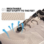 Baasploa New Hiking Shoes Men Casual Mesh Breathable Elastic Buckle Sneakers Male Outdoor Lightweight Non Slip Walking Shoes