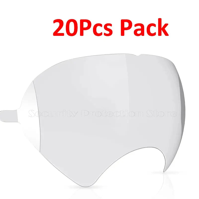 Peel-Off Lens Cover for 3M 6000/6700/6800/6900/6885 Respirator Mask, 5-100pcs