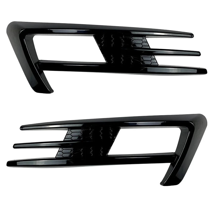 Front Bumper Splitter Air Vent Fog Light Grille Trim for VW Golf 7 MK7 2013-2016 ABS