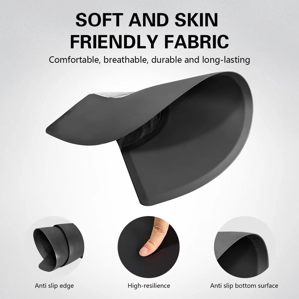 Barber chair floor mat pad, waterproof anti-slip rubber anti-fatigue pressure relief, Style A