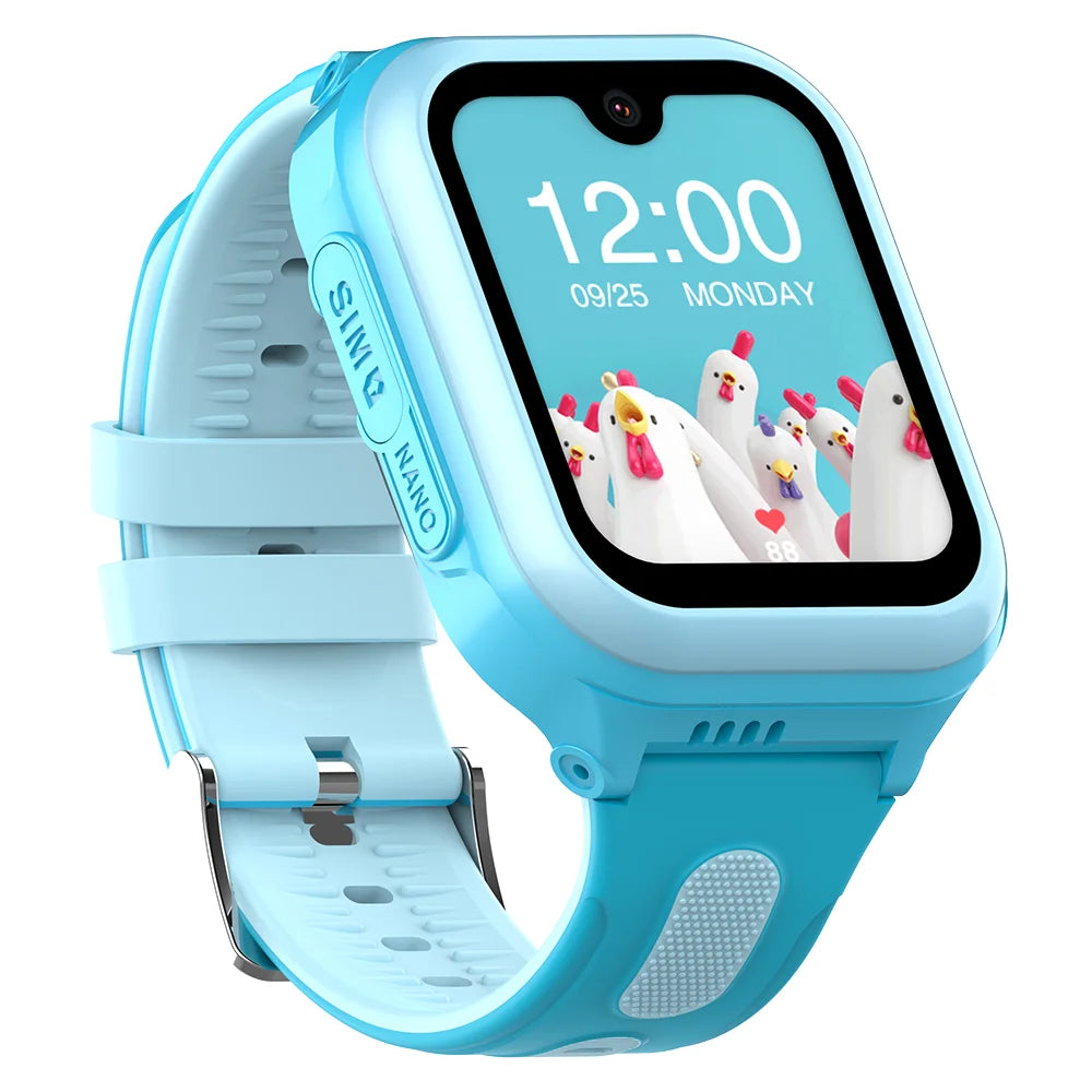 Wonlex 4G Kids Smart Watch 1.78‘’ AMOLED GPS WiFi Monitor Tracker Location Video Call WhatsApp Android8.1 SmartWatch for Child