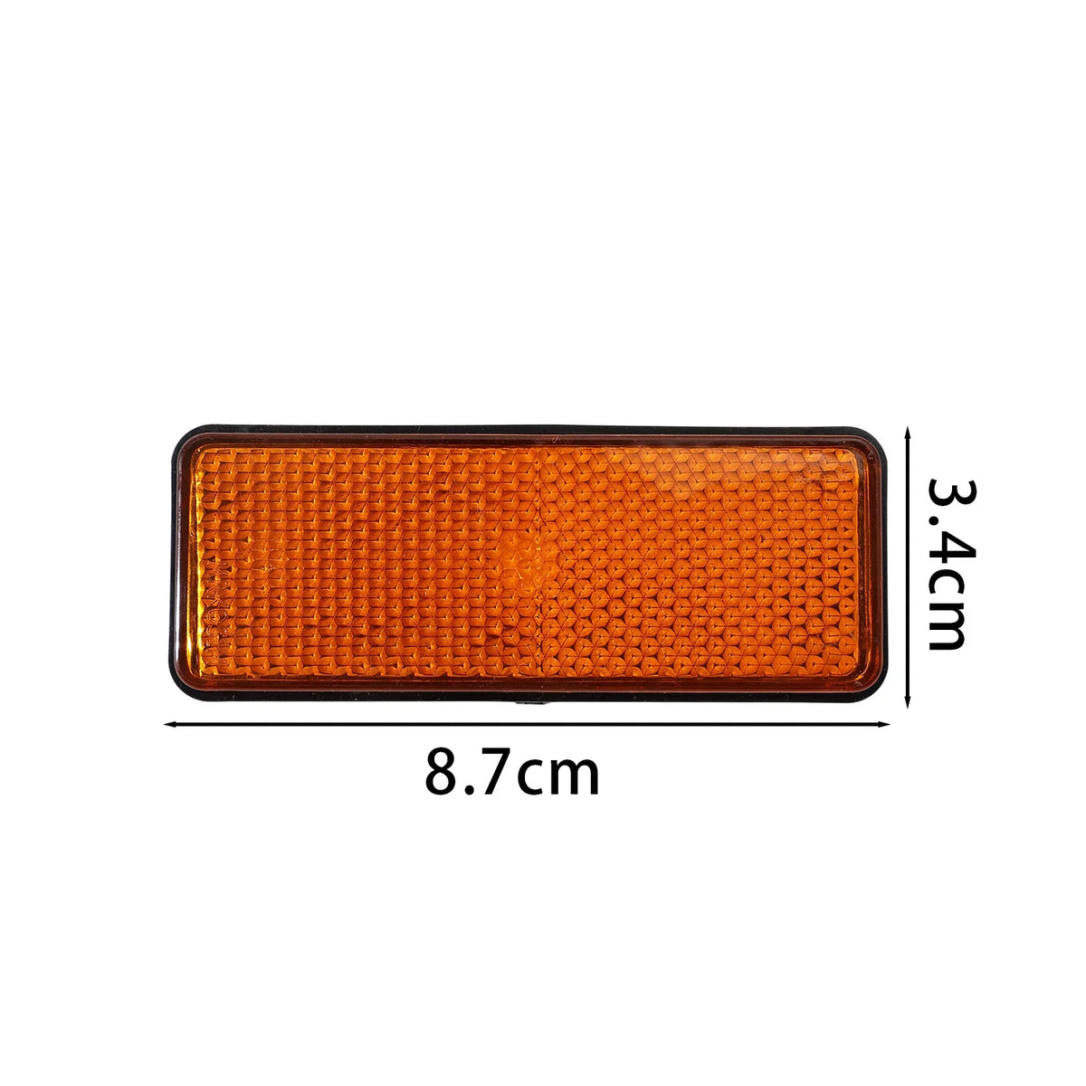 Electric Scooter Rear Reflector Night Safety Warning Plate Waterproof High Bright Universal Motorcycle Car Truck Trailer Parts