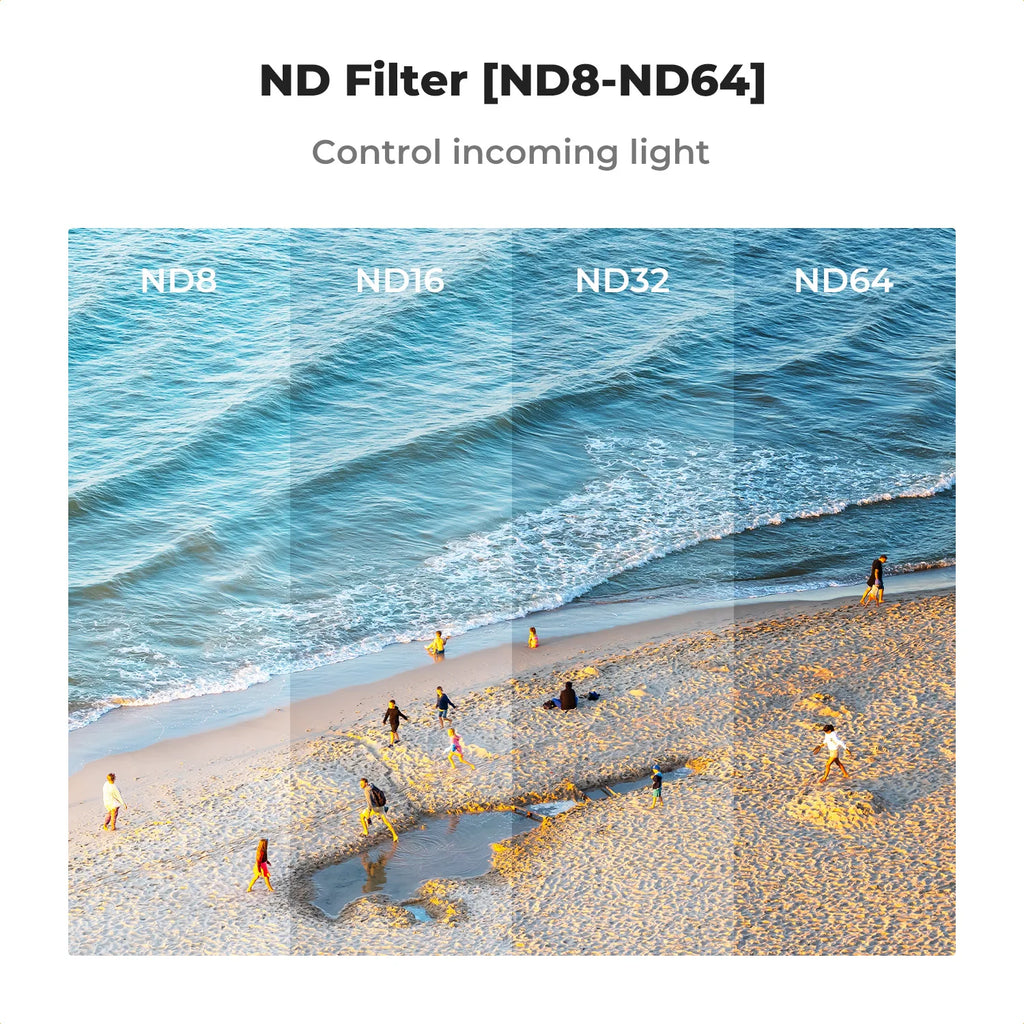 K&F Concept DJI Avata 2 Filter Set UV CPL ND8 ND16 ND32 ND64 Multi-Coated