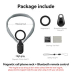 TELESIN Silicone Magnetic Quick Release Neck Mount Hold for Iphone 15 14 13 12 11 SAMSUNG XIAOMI Smart Phone Accessories