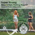 Super strong neodymium magnet, iron and boron lifting ring, magnetic suction cup, salvage artifact set