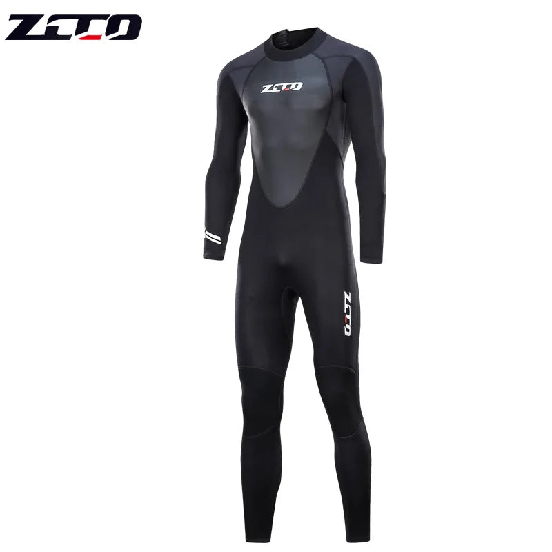 New 3mm Neoprene Wetsuits Full Body Scuba Diving Suit Men Snorkeling Surfing Swimming Long Sleeve Keep Warm Water Wetsuits