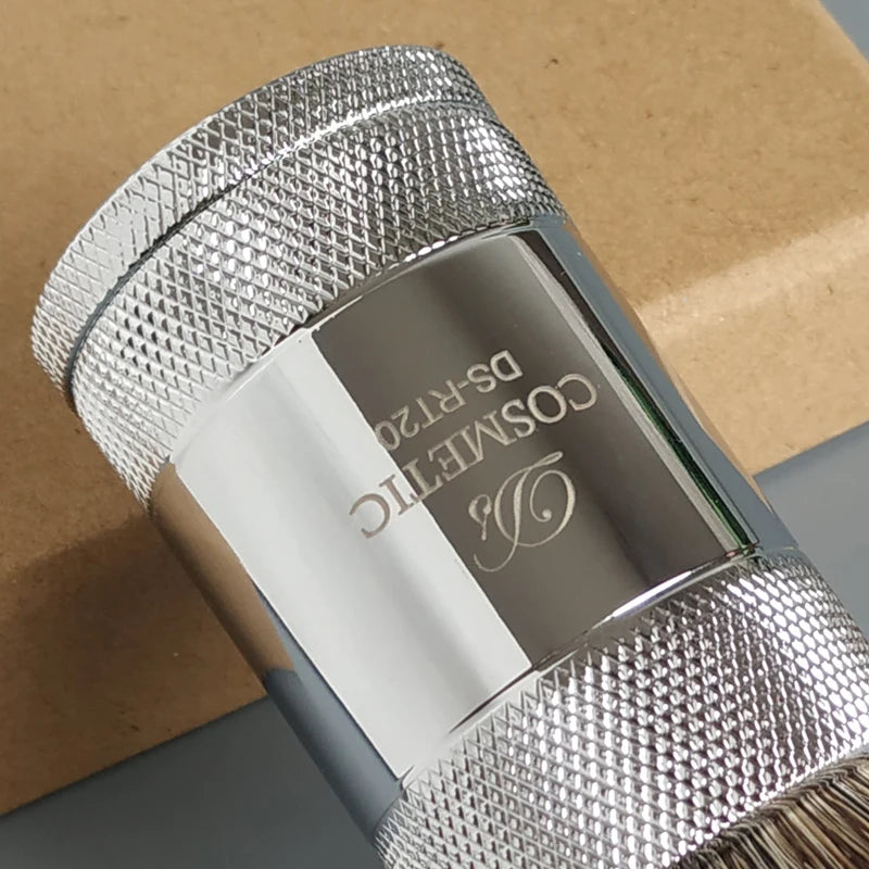 DSCosmetic Adjustable Shaving Brush Two Band or Silvertip Hair, Beauty Grooming