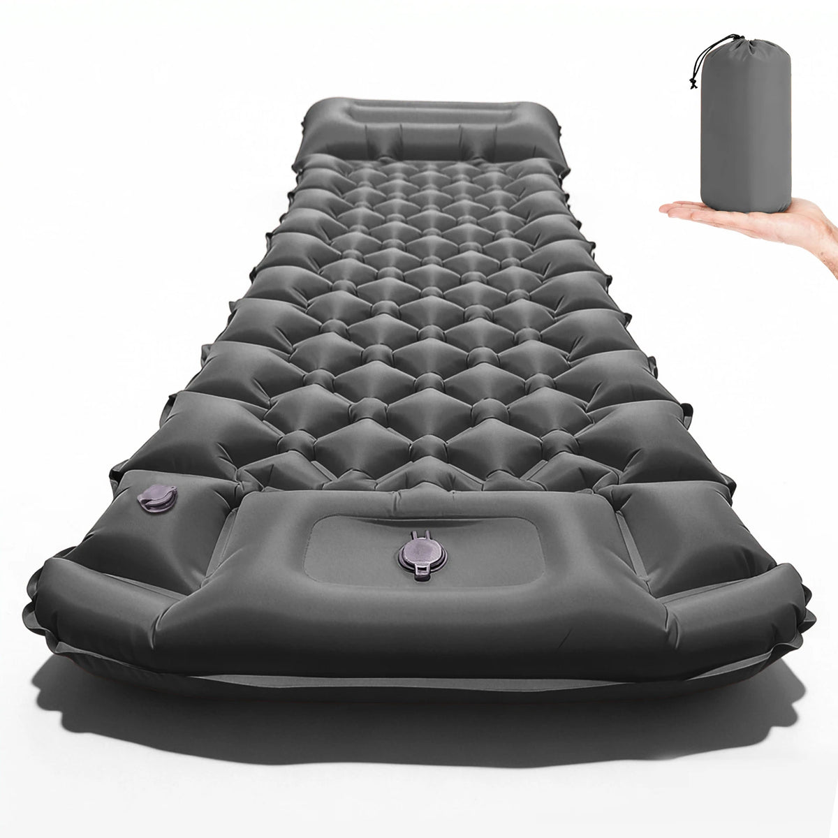 2026 New Upgrade Thick Long Air Mattress Durable Leakproof Inflatable Pad for Outdoor Indoor Camping Inflatable Mat Sleeping mat