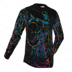 Men's Long Sleeve Motocross Cycling Jerseys Downhill Mountain Bike MTB Shirts Offroad DH Bicycle Bike Jeresys Clothing