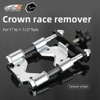 Super B TB-1925 Bicycle Crown Race Remover MTB Mountain Bike Front Fork Upper Lower Bowl Removal Tool For Headset up to 1-1/2"