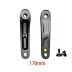 E-Bike Crank Arm Set Alloy Square Taper Hole Exercise Bike Dynamic Crankset 114/127/135/140/152/160/165/170/175 Bicycle Parts