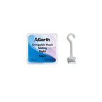 50Pcs/Box Dental Orthodontic Bondable Crimpable Hooks Sliding Long Short Type Multi-Function Long Hook Fixed On Archwire Bracket