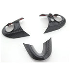 ABS Carbon Fiber Steering Wheel Button Cover Sticker for Mini Cooper F55 F54 F56 F57 F60