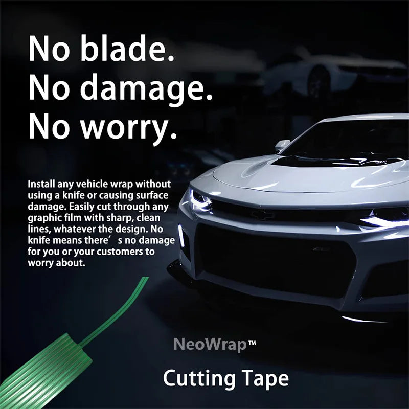 5/10/50M Vinyl Wrap Film Cutting Tape Car Stickers Knifeless Tape Design Line No Knife Auto Film Tools Car Styling Accessories