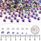 Oleeya Wholesale Bulk High Quality Grade AAAAA Rhinestones Shiny crystal /AB Flatback hotfix Rhinestone SS6-SS50 for clothes DIY