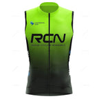 Rvouei Windproof Cycling Jersey Vest Sleeveless Lightweight Breathable, Sizes XS-5XL