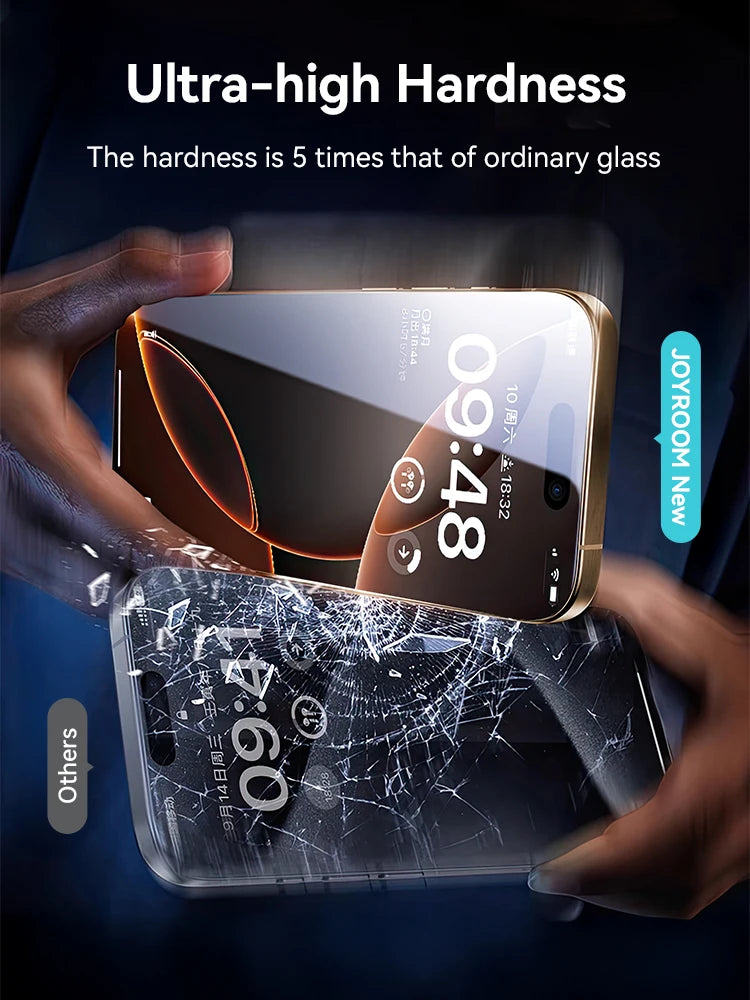 Joyroom 1/2PCS For iPhone 17 Pro Max Anti-Spy Glass Privacy Screen Protector Glass For iPhone 17 Pro 17 Air Tempered Glass Film