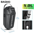 NEWBOLER 3L/5L Electric Scooter Bag Accessories Electric Vehicle Bag With USB Port Waterproof Scooter Front Bag Bike Bag