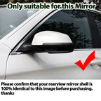 Carbon Fiber Rearview Mirror Cover Replacement Side Mirror Caps for BMW 5 6 7 series F10 F11 F07 F06 F12 F13 F01 F02 F03 F04 LCi