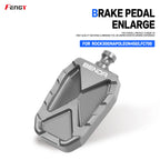 Motorcycle Anti Slip Extender Gear Lever Brake Pedal Footrest For Dark Flag 500 Rock300 Chinchilla450/300 Napoleon450 LFC700