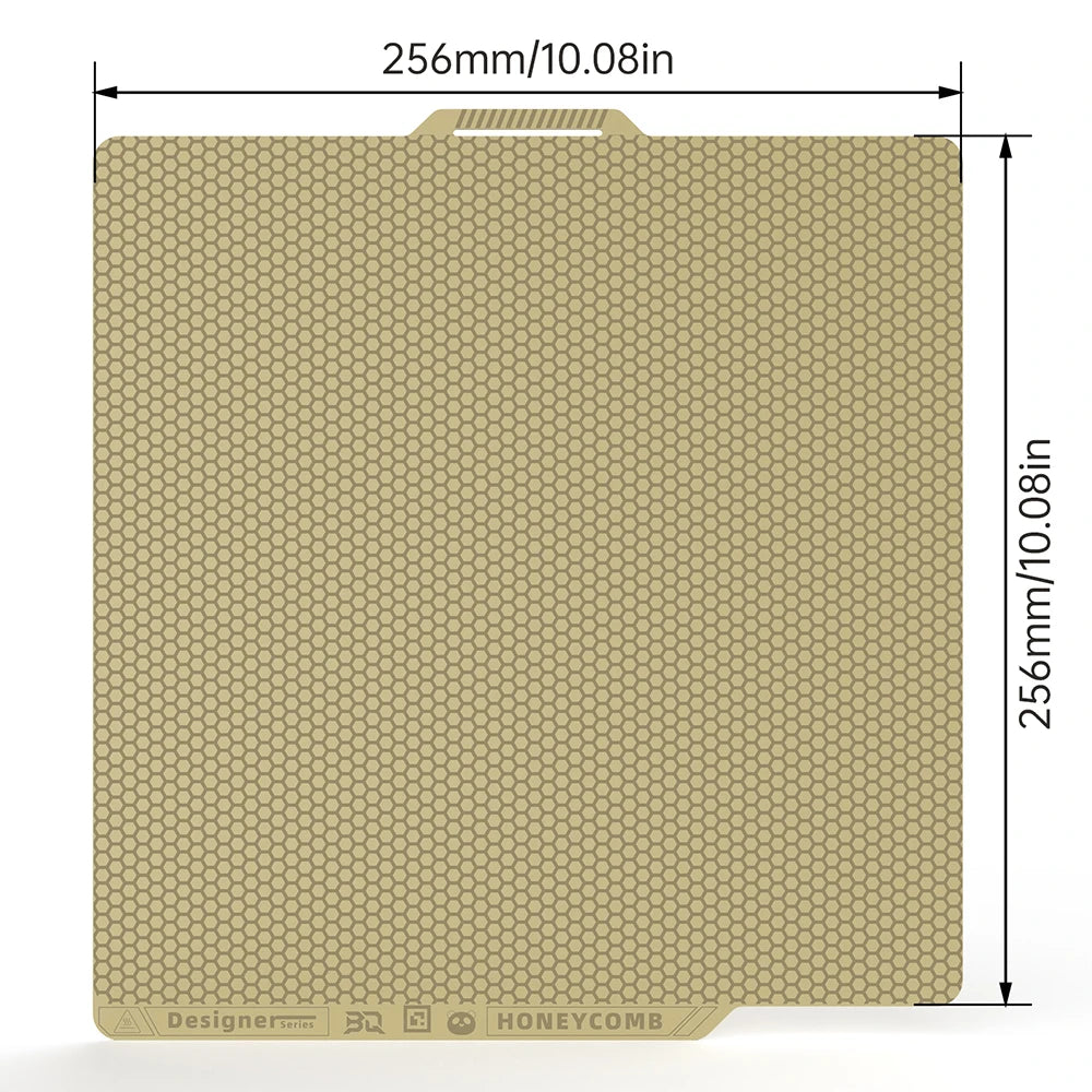 BIGTREETECH Panda Build Plate 256MM 180MM CryoGrip Pro Cool Plate PEI PEO Honeycomb Houndstooth For BambuLab P1 A1 X1 A1 MINI