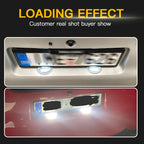 2Pcs Canbus For Toyota Aygo MK I 2005 2006 2007 2008 2009 2010 2011 2012 2013 2014 Canbus Rear Led License Plate Lights White