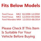 Car Exterior Side Mirror Housing Frame For Ford Focus 2 MK2 3 MK3 Mondeo 4 MK4 Rear View Mirror Frame Holder Auto Accessories