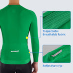 DAREVIE Men's Cycling Jersey DVJ278 Moisture Wicking Anti-Slip Hem, Black/Green/Grey/Red