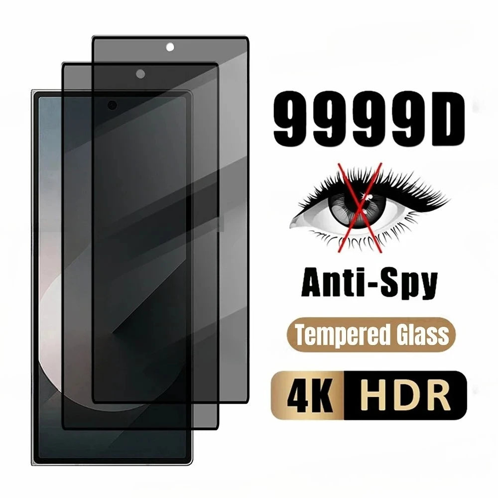 ZFold 6 Privacy Anti-spy Tempered Glass For Samsung Galaxy Z Fold 7 6 5 4 3 Screen Protector Film For Samsung Z Fold 6  Glass