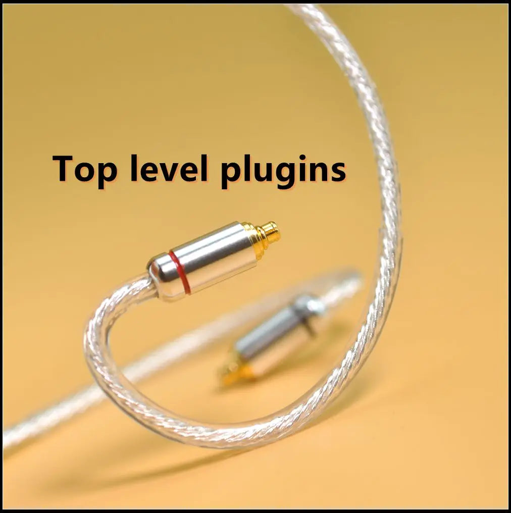 Falcon Series special price 8-core soft earphone upgrade cable PC copper silver plated 0.78mm IE900 N5005 IPX QDCSpecial sale