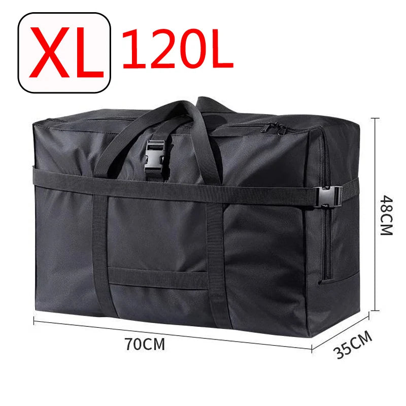 Heavy-duty Moving Bag Large Capacity Household Storage Bags Thickened Oxford Travel Bag Blanket Pack Storage Organizing Luggage