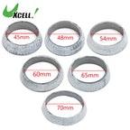 UXCELL Car 45mm 48mm 60mm 65mm 70mm Inner Dia Exhaust Tail Pipe Flange Donut Gasket Muffler Seal Ring 1/2/5/10 Pcs