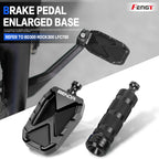 Motorcycle Anti Slip Extender Gear Lever Brake Pedal Footrest For Dark Flag 500 Rock300 Chinchilla450/300 Napoleon450 LFC700