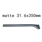 Carbon Fibre MTB Bike Seatpost 25.4/27.2/30.9/31.6mm Offset 20mm Road Bicycle seat post 3K carbon weave