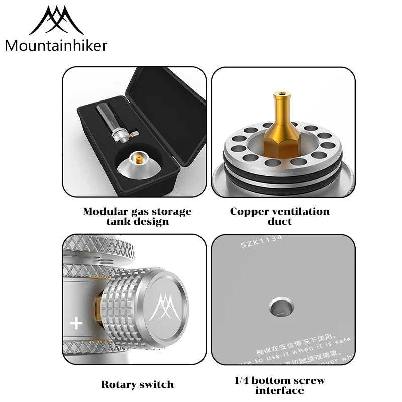 Mountainhiker Camping Gas Lamp Outdoor Atmosphere Lighting Tent Candle Lamp Search Banner