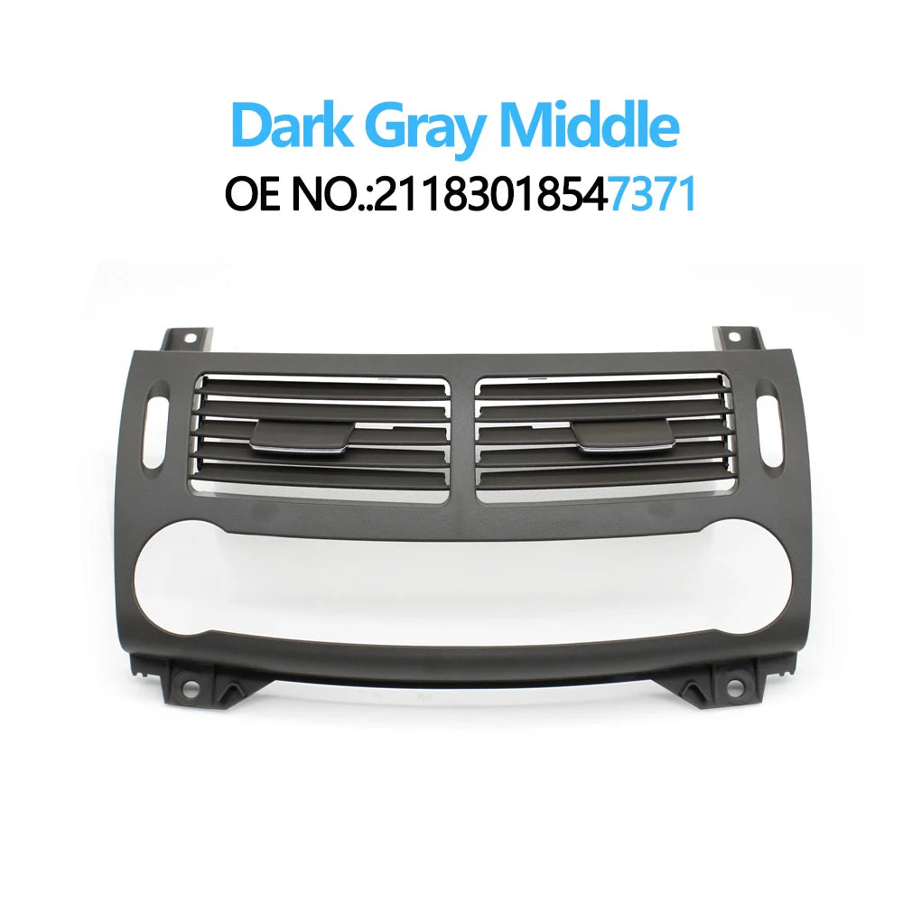 Front Dashboard Air Conditioning AC Vent Grille Cover Panel For Mercedes Benz E Class W211 2003-2008 E200 E230 E260 E280 E300