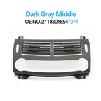 Front Dashboard Air Conditioning AC Vent Grille Cover Panel For Mercedes Benz E Class W211 2003-2008 E200 E230 E260 E280 E300